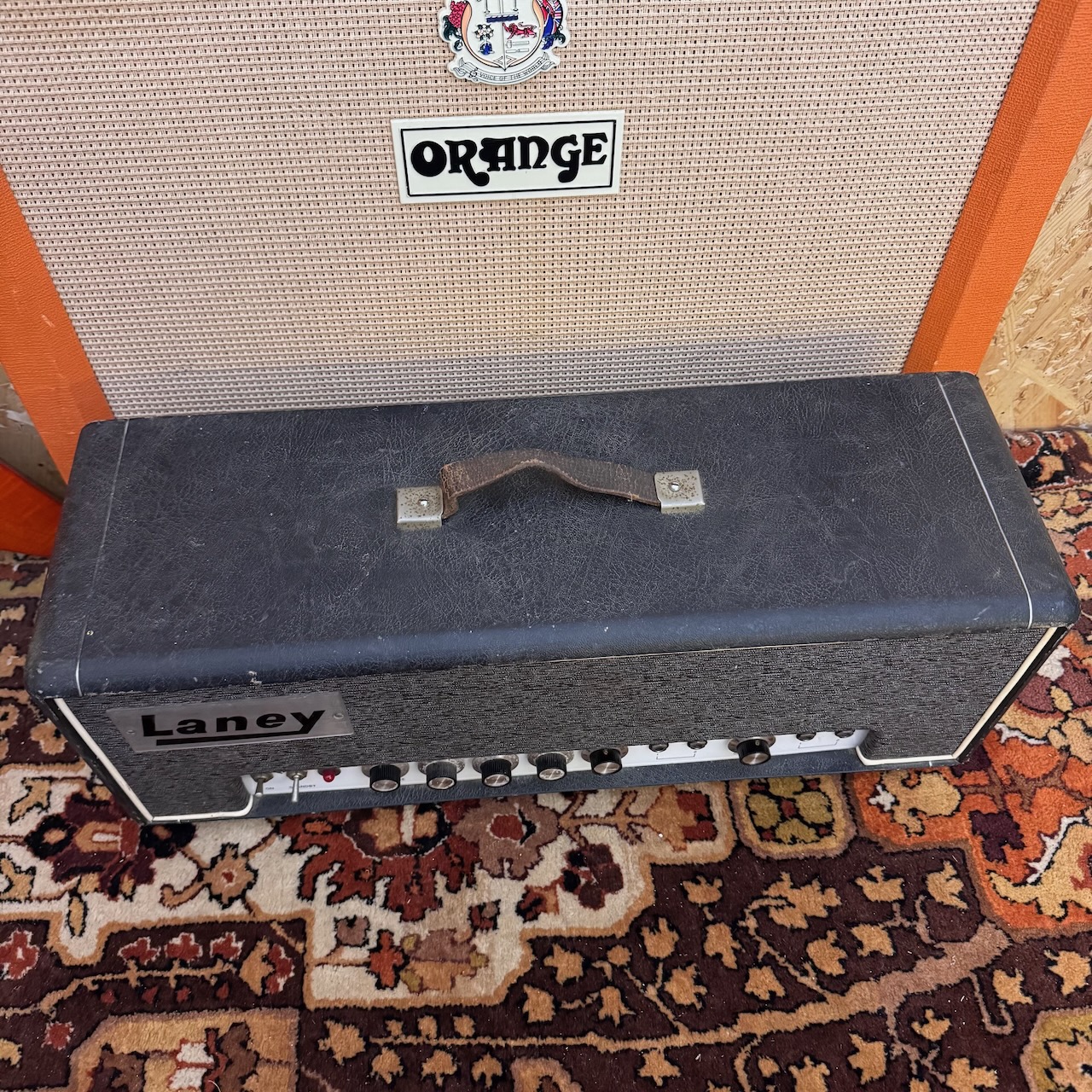 Vintage 1967 1968 Laney Pre Production Supergroup Amplifier Vintage 1967 1968 Laney Pre Production Supergroup Amplifier
