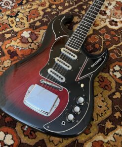 Vintage 1967 Baldwin Burns Double Six Sunburst 12 String Guitar