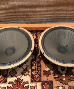 Vintage 1967 Celestion Pair T1221 G12M Greenback 20w Speakers