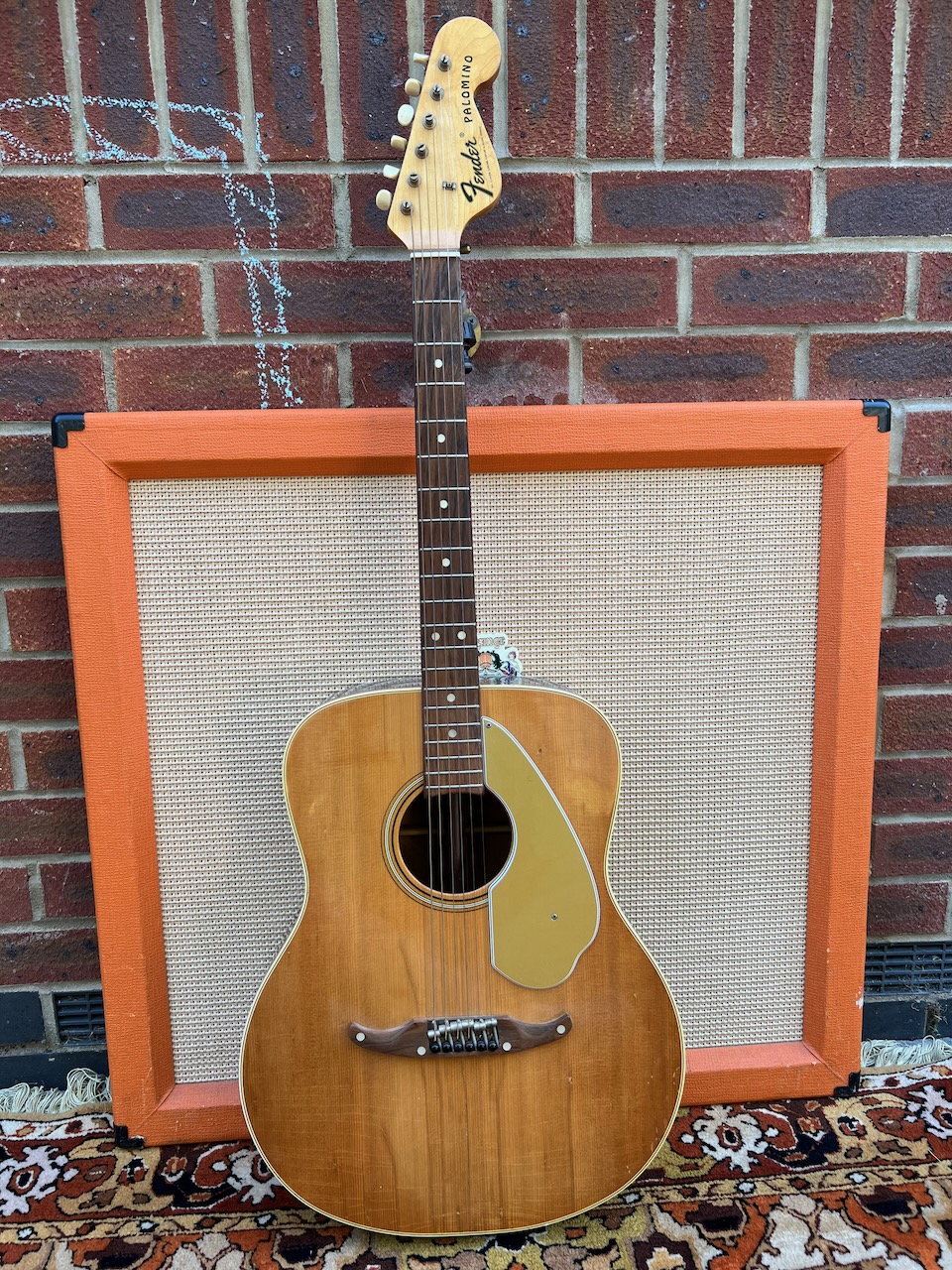 Vintage 1968 Fender Palomino USA Natural Acoustic Guitar 1960s Vintage 1968 Fender Palomino USA Natural Acoustic Guitar 1960s