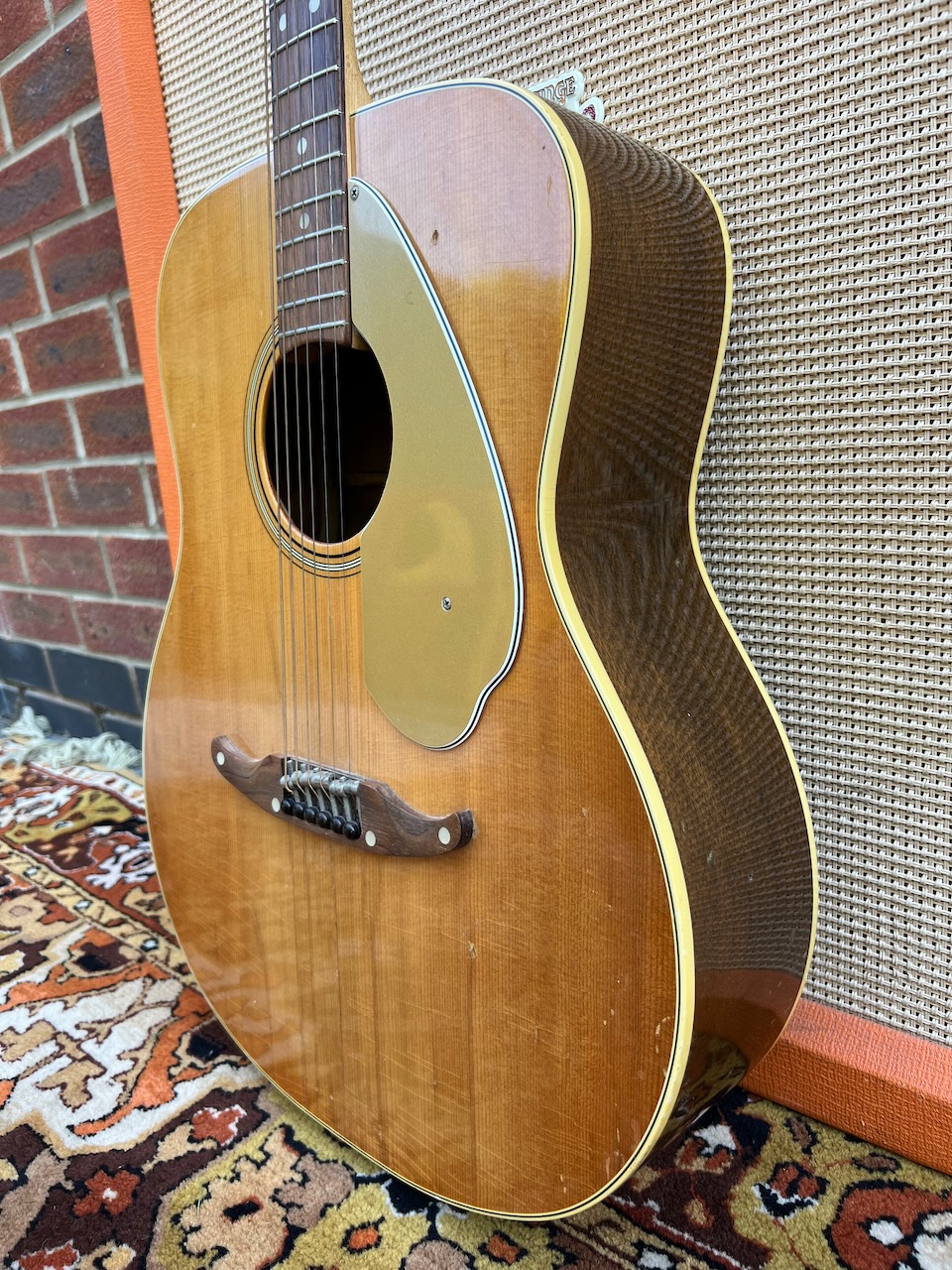 Vintage 1968 Fender Palomino USA Natural Acoustic Guitar 1960s Vintage 1968 Fender Palomino USA Natural Acoustic Guitar 1960s