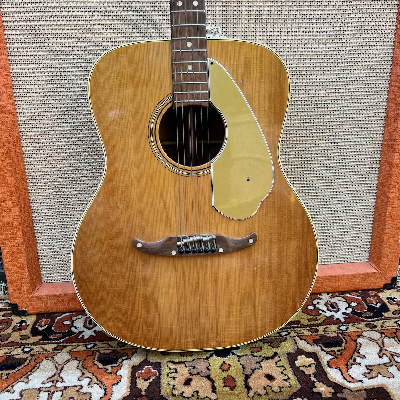 Vintage 1968 Fender Palomino USA Natural Acoustic Guitar 1960s Vintage 1968 Fender Palomino USA Natural Acoustic Guitar 1960s