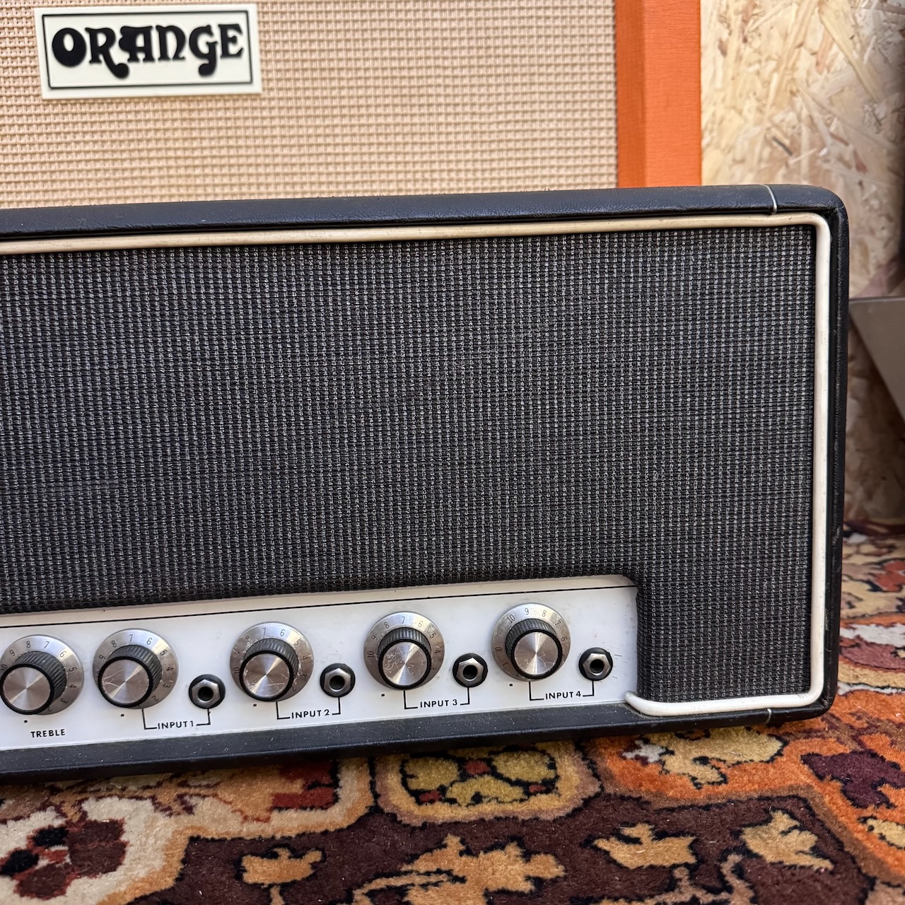 Vintage 1968 Laney Pre Supergroup 60w Plexi PA Amplifier Head Cabinets Vintage 1968 Laney Pre Supergroup 60w Plexi PA Amplifier Head Cabinets