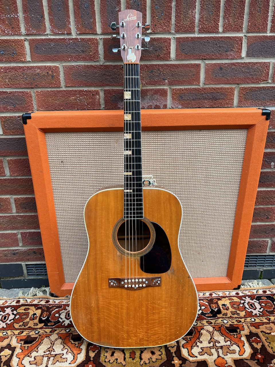 Vintage 1968 Levin LT18 Goliath Natural Sweden Acoustic Guitar Vintage 1968 Levin LT18 Goliath Natural Sweden Acoustic Guitar