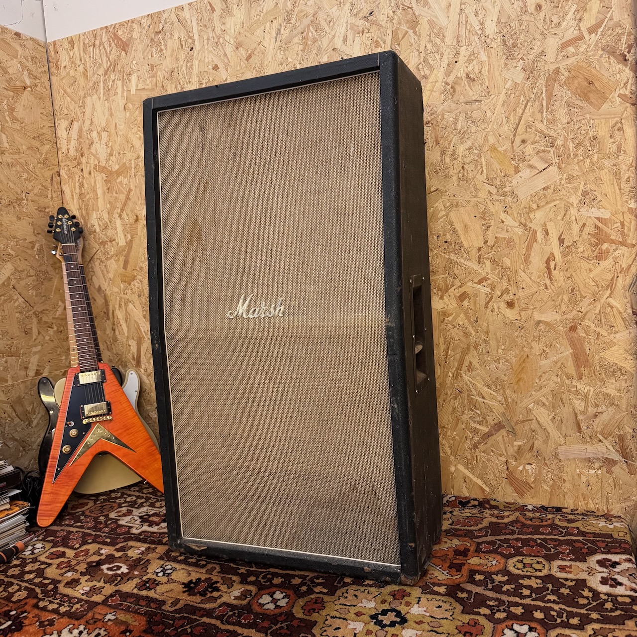 Vintage 1969 1970 Marshall 8x10 Model 1990 Guitar Amplifier Cabinet Vintage 1969 1970 Marshall 8x10 Model 1990 Guitar Amplifier Cabinet