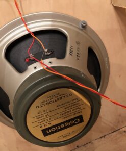 Vintage 1969 Celestion Matched Pair T1221 G12M Greenback 25w Speakers