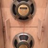 Vintage 1969 Celestion Matched Pair T1221 G12M Greenback 25w Speakers