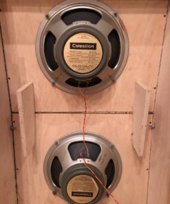 Vintage 1969 Celestion Matched Pair T1221 G12M Greenback 25w Speakers
