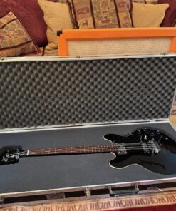 Vintage 1970 1971 1972 Gibson EB2D Players Black Bass Guitar