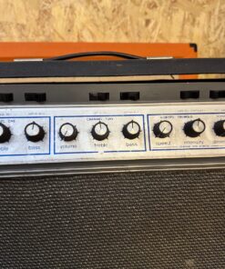 Vintage 1970 Ampeg Gemini GV22 2x12 USA Amplifier Combo Pedal