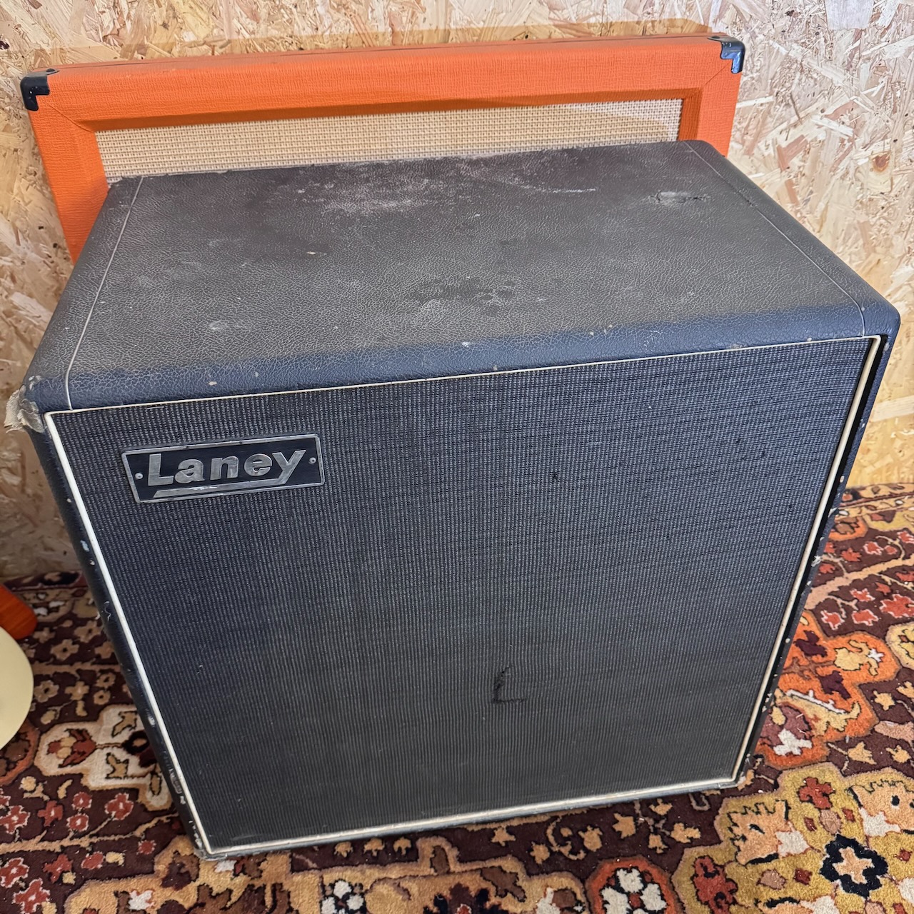 Vintage 1970 Laney Supergroup Bass 100w 1x18 Amplifier Cabinet Celestion G18C Vintage 1970 Laney Supergroup Bass 100w 1x18 Amplifier Cabinet Celestion G18C