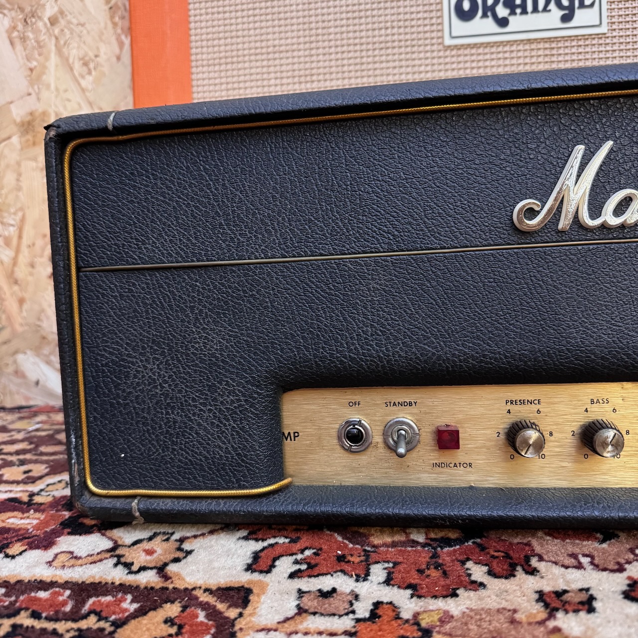 Vintage 1970 Marshall JMP 50 Model 1985 Amplifier Head Vintage 1970 Marshall JMP 50 Model 1985 Amplifier Head