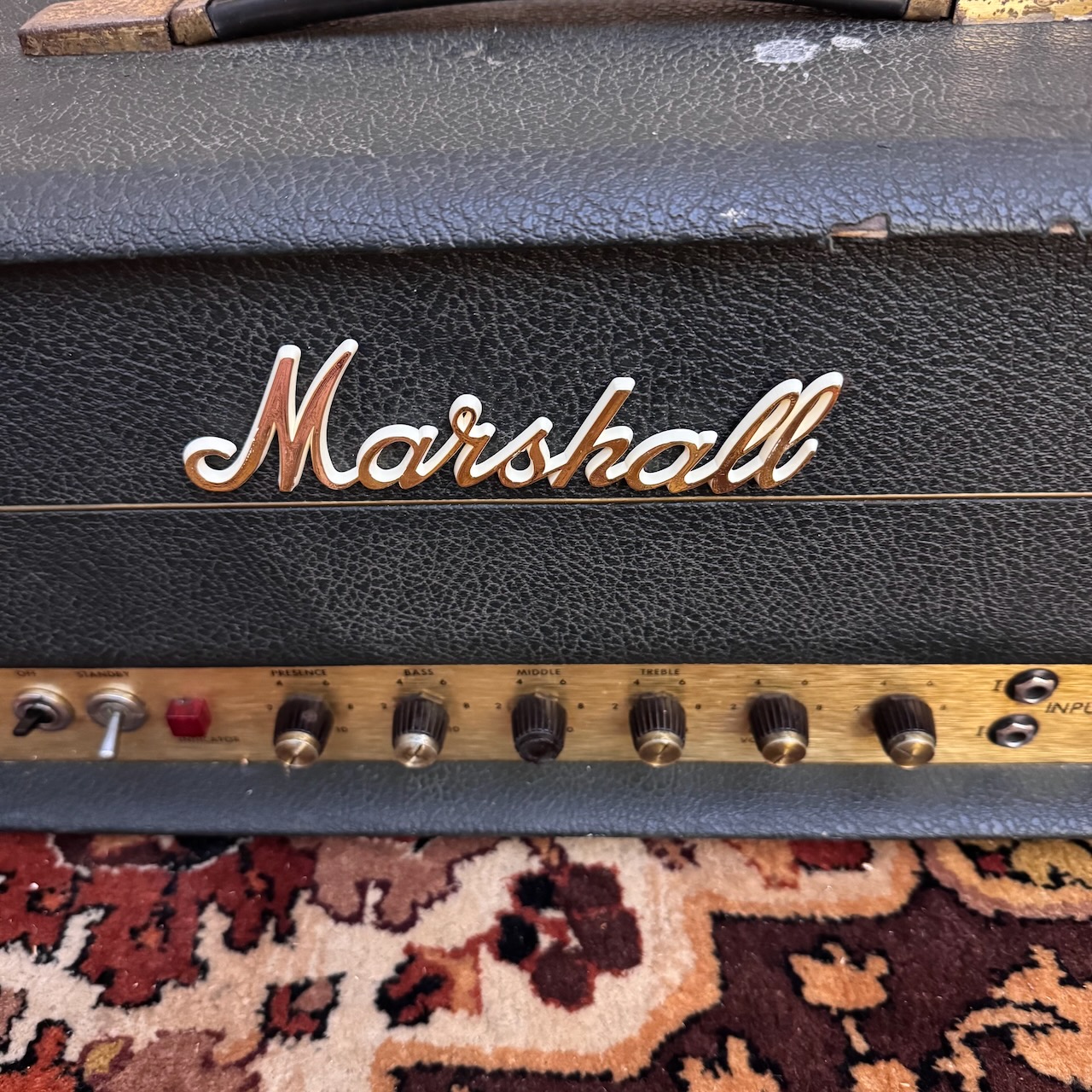 Vintage 1970 Marshall JMP 50 Model 1985 Amplifier Head Vintage 1970 Marshall JMP 50 Model 1985 Amplifier Head