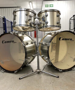 Vintage 1970s Camco Chanute USA 5 Piece Drum Kit