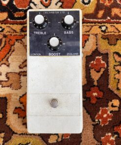 Vintage 1970s CBS Arbiter Gary Hurst Power Driver Booster Pedal