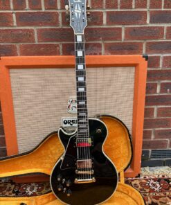 Vintage 1970s CSL Ibanez Les Paul Custom Black Japan Lefty Guitar