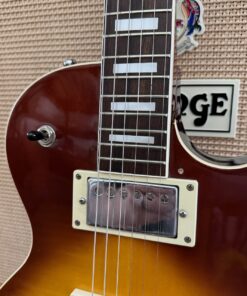 Vintage 1970s Japan Lawsuit Les Paul Sunburst Open Book Guitar