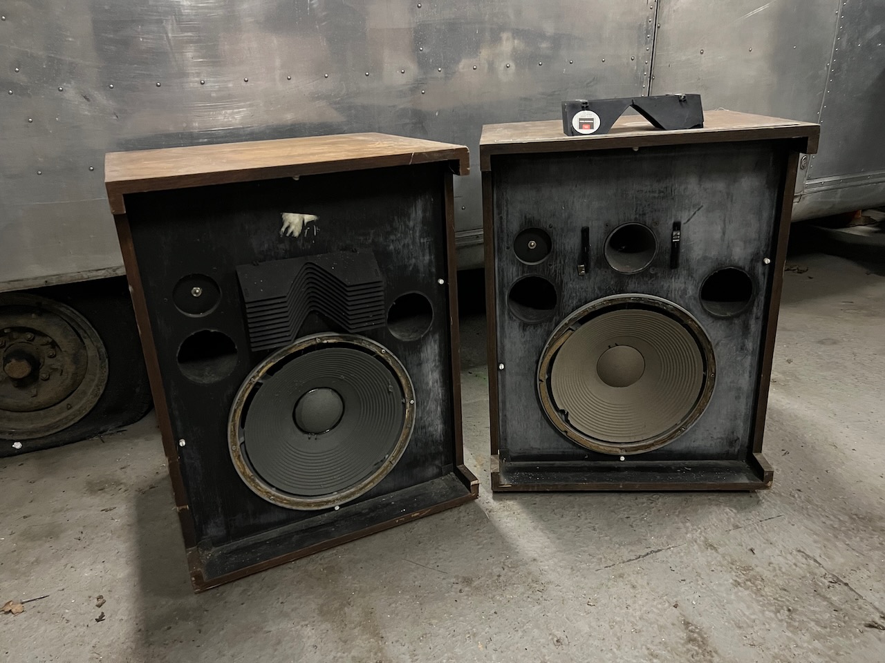 Vintage 1970s JBL 4320 3 Way Studio Monitors Ronnie Lane Studios Vintage 1970s JBL 4320 3 Way Studio Monitors Ronnie Lane Studios
