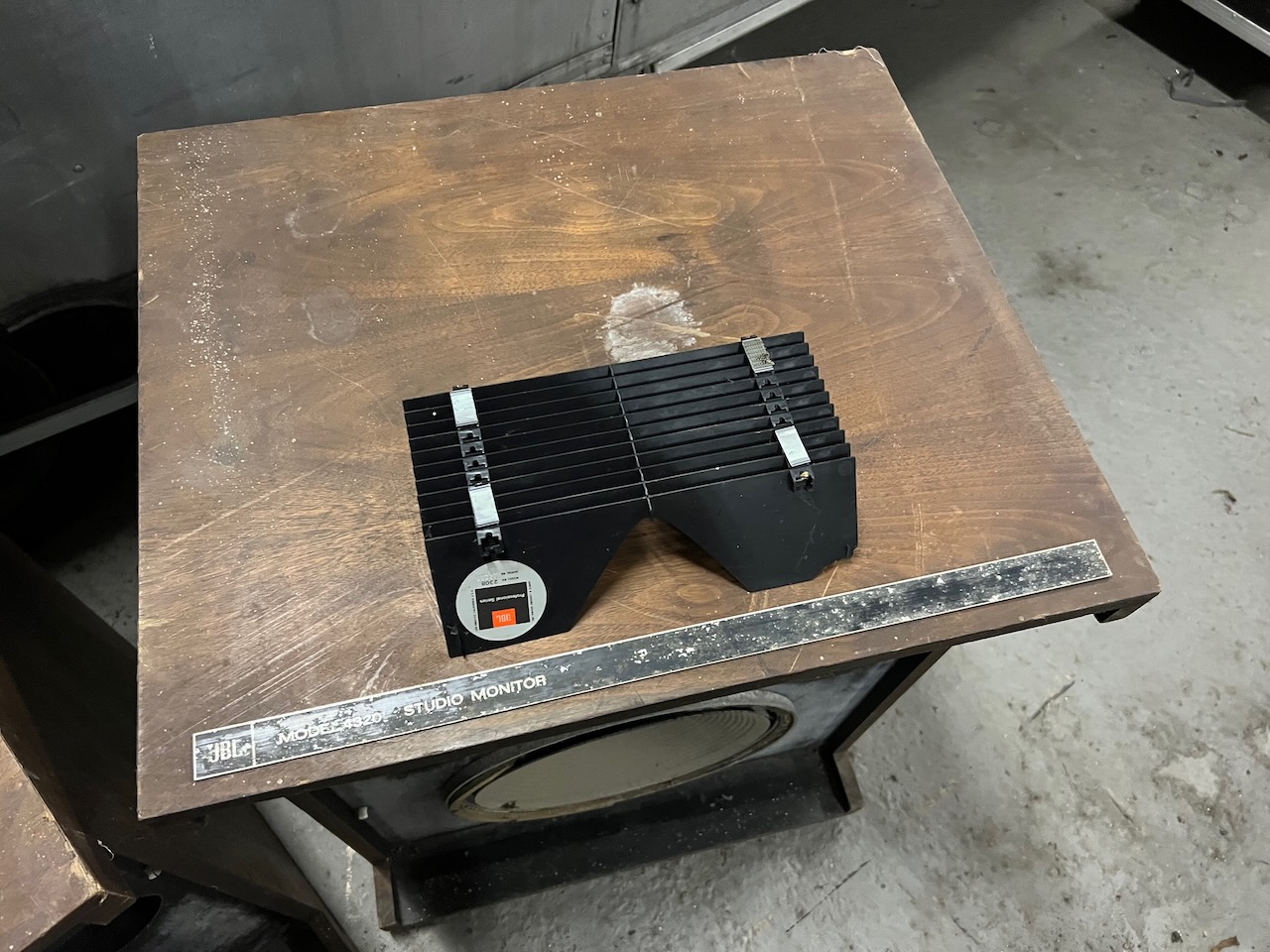 Vintage 1970s JBL 4320 3 Way Studio Monitors Ronnie Lane Studios Vintage 1970s JBL 4320 3 Way Studio Monitors Ronnie Lane Studios