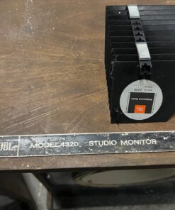 Vintage 1970s JBL 4320 3 Way Studio Monitors Ronnie Lane Studios
