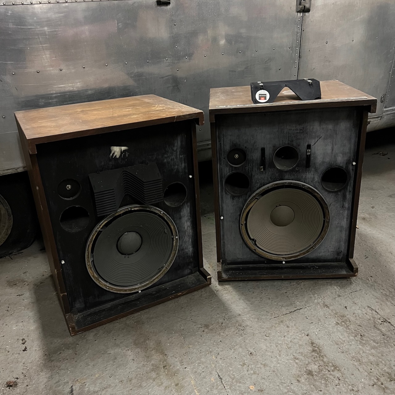 Vintage 1970s JBL 4320 3 Way Studio Monitors Ronnie Lane Studios Vintage 1970s JBL 4320 3 Way Studio Monitors Ronnie Lane Studios
