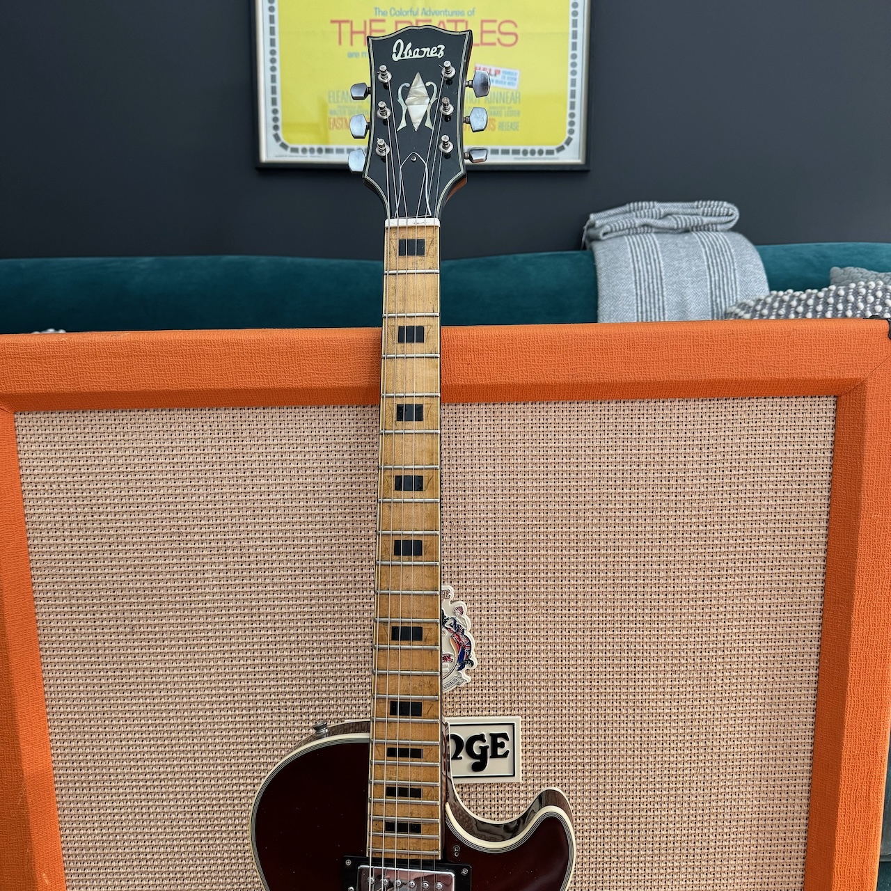 Vintage 1970s Kay Ibanez The Effector MIJ Japan Les Paul Guitar Vintage 1970s Kay Ibanez The Effector MIJ Japan Les Paul Guitar