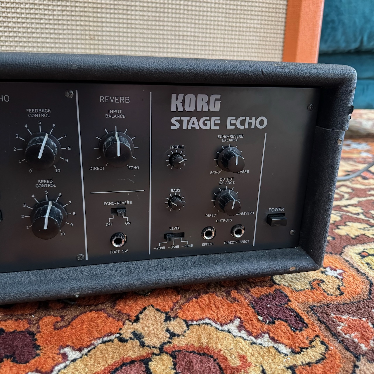 Vintage 1970s Korg Stage Echo SE300 Japan Tape Echo Unit Vintage 1970s Korg Stage Echo SE300 Japan Tape Echo Unit