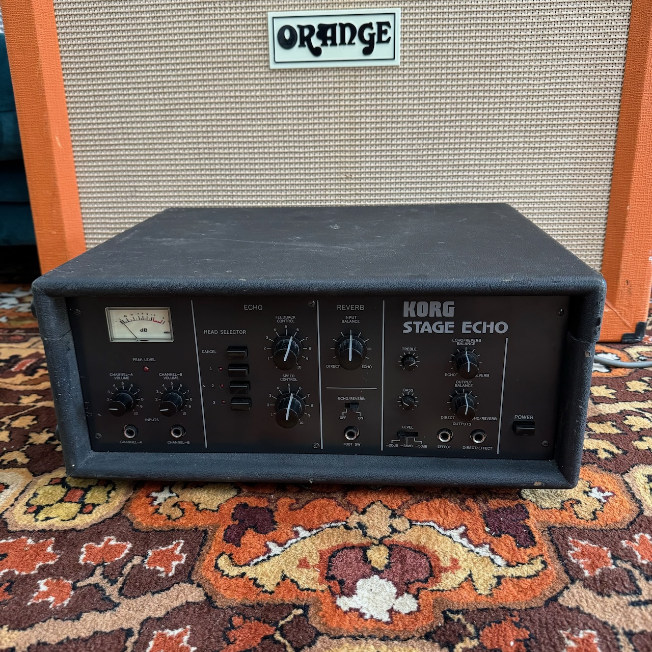 Vintage 1970s Korg Stage Echo SE300 Japan Tape Echo Unit Vintage 1970s Korg Stage Echo SE300 Japan Tape Echo Unit