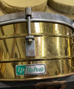 Vintage 1970s LP Tito Puente Solid Brass USA Timbales