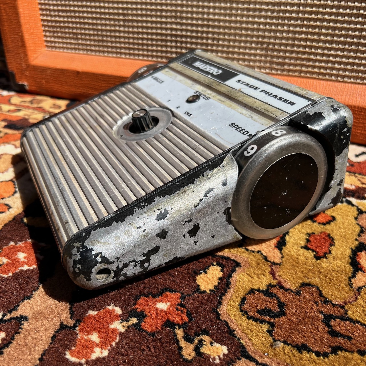 Vintage 1970s Maestro Stage Phaser Original Guitar Effects Pedal Vintage 1970s Maestro Stage Phaser Original Guitar Effects Pedal