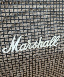 Vintage 1970s Marshall 4x10 Guitar Amplifier Speaker Cabinet Empty
