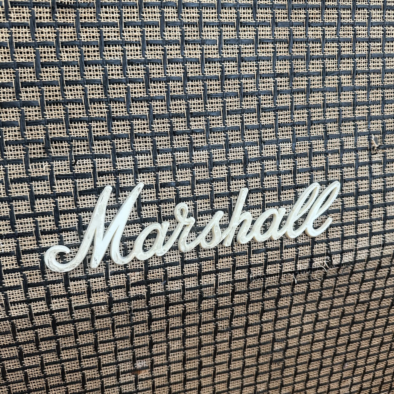 Vintage 1970s Marshall 4x10 Guitar Amplifier Speaker Cabinet Empty Vintage 1970s Marshall 4x10 Guitar Amplifier Speaker Cabinet Empty