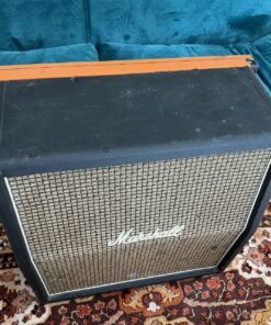 Vintage 1970s Marshall 4x10 Guitar Amplifier Speaker Cabinet Empty