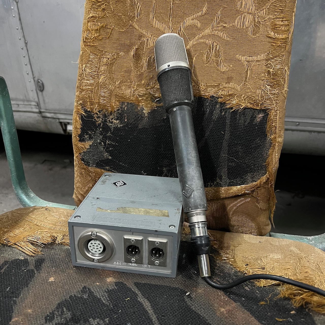 Vintage 1970s Neumann SM69 Microphone ex BBC Ronnie Lane Studio Vintage 1970s Neumann SM69 Microphone ex BBC Ronnie Lane Studio