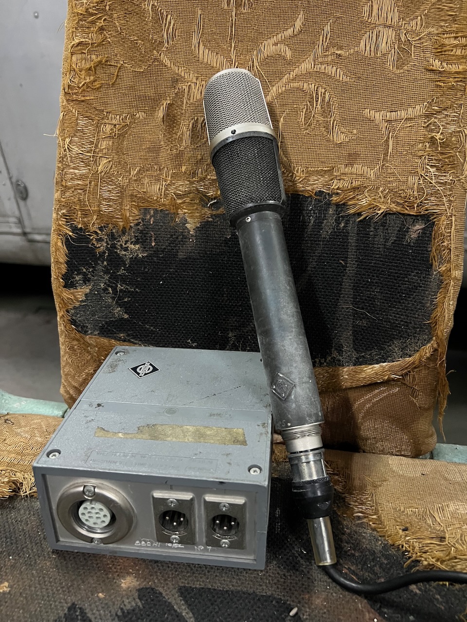 Vintage 1970s Neumann SM69 Microphone ex BBC Ronnie Lane Studio Vintage 1970s Neumann SM69 Microphone ex BBC Ronnie Lane Studio