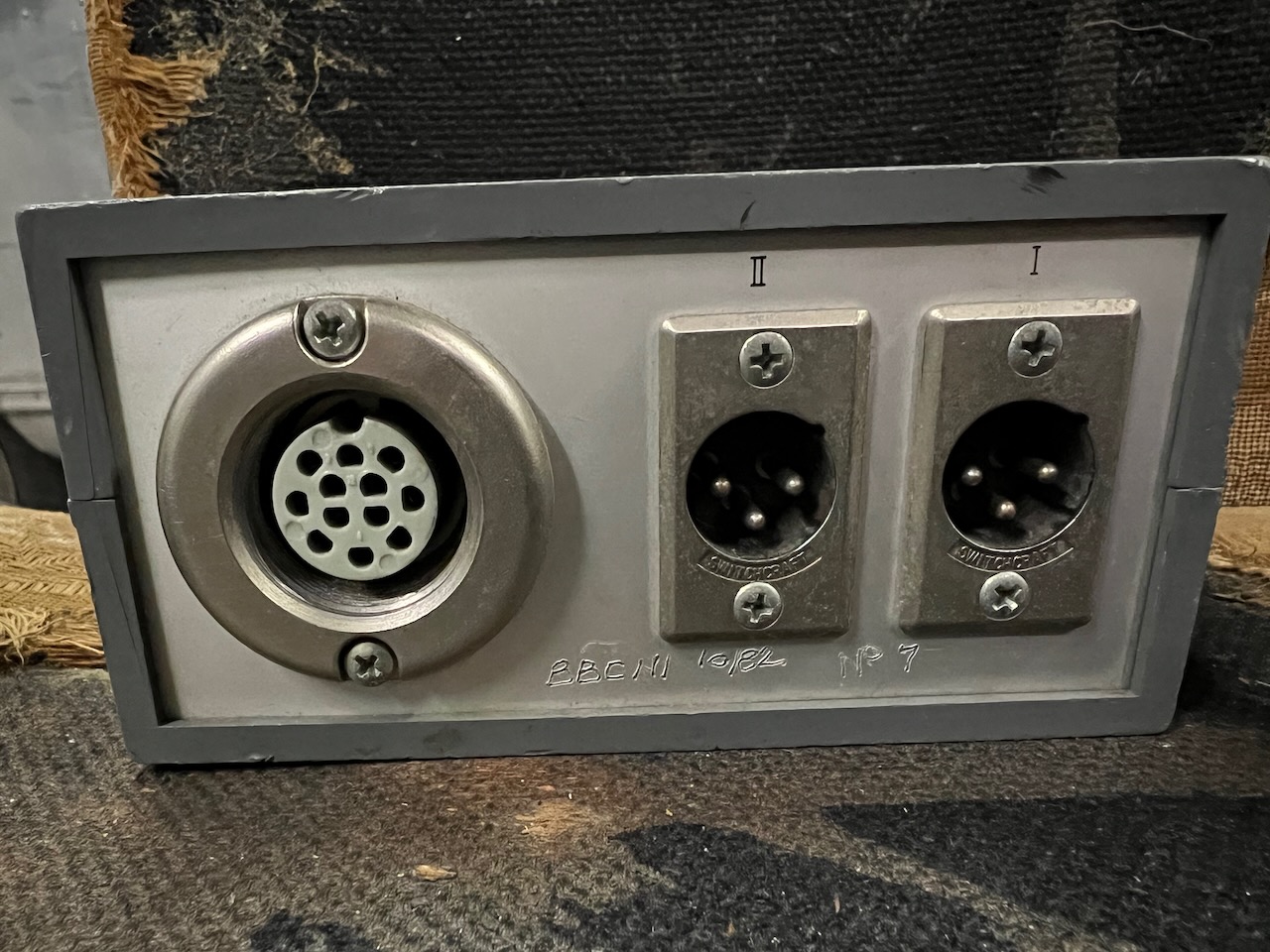 Vintage 1970s Neumann SM69 Microphone ex BBC Ronnie Lane Studio Vintage 1970s Neumann SM69 Microphone ex BBC Ronnie Lane Studio