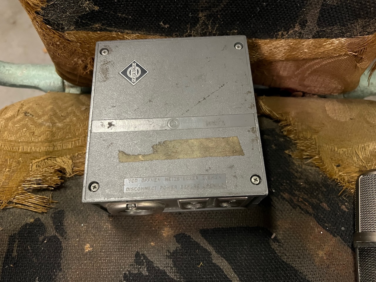 Vintage 1970s Neumann SM69 Microphone ex BBC Ronnie Lane Studio Vintage 1970s Neumann SM69 Microphone ex BBC Ronnie Lane Studio