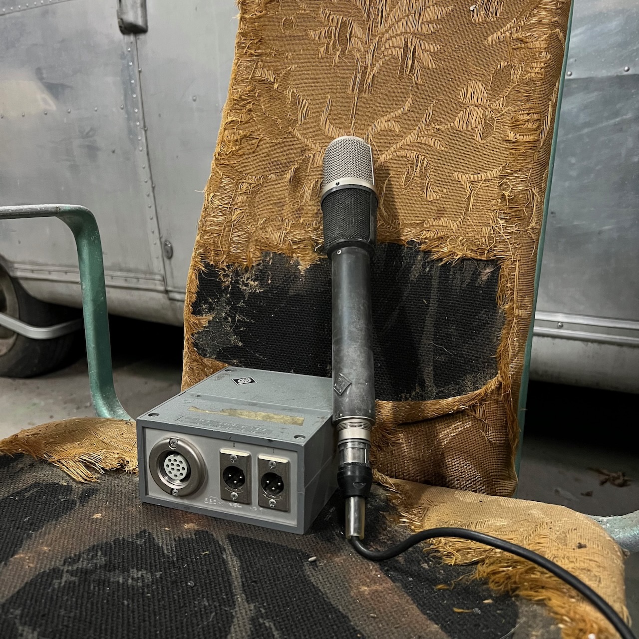 Vintage 1970s Neumann SM69 Microphone ex BBC Ronnie Lane Studio Vintage 1970s Neumann SM69 Microphone ex BBC Ronnie Lane Studio