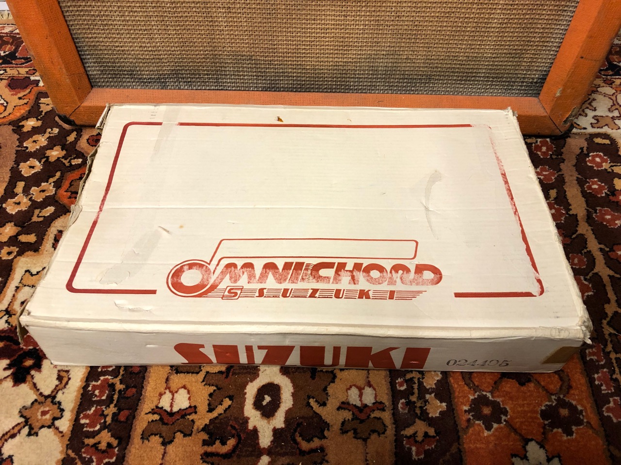 Vintage 1970s Omnichord Suzuki OM27 Synthesizer Japan Original Box Cables