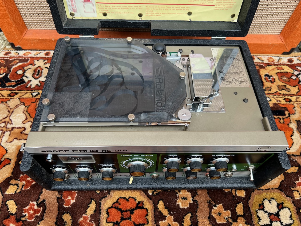 Vintage 1970s Roland RE201 Space Echo Japan Tape Delay Vintage 1970s Roland RE201 Space Echo Japan Tape Delay