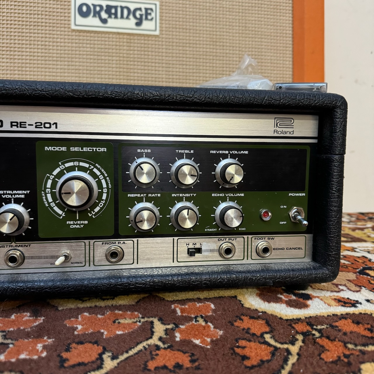 Vintage 1970s Roland RE201 Space Echo Japan Tape Delay Vintage 1970s Roland RE201 Space Echo Japan Tape Delay