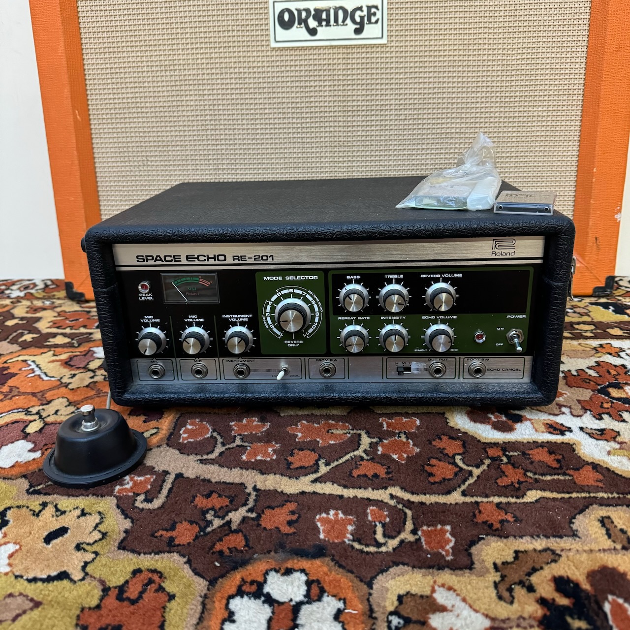 Vintage 1970s Roland RE201 Space Echo Japan Tape Delay Vintage 1970s Roland RE201 Space Echo Japan Tape Delay