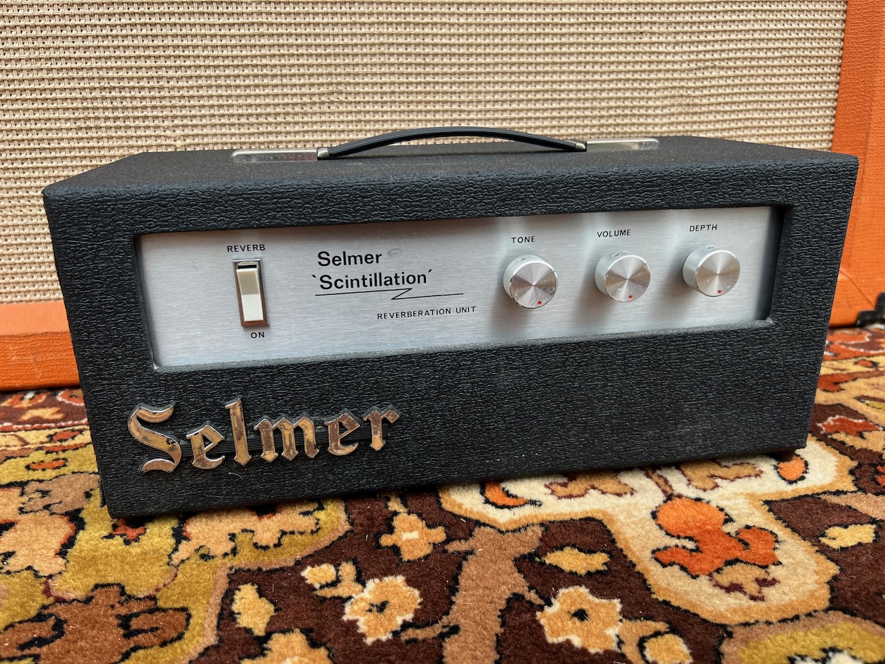 Vintage 1970s Selmer Scintillation Reverb Reverberation Unit Vintage 1970s Selmer Scintillation Reverb Reverberation Unit