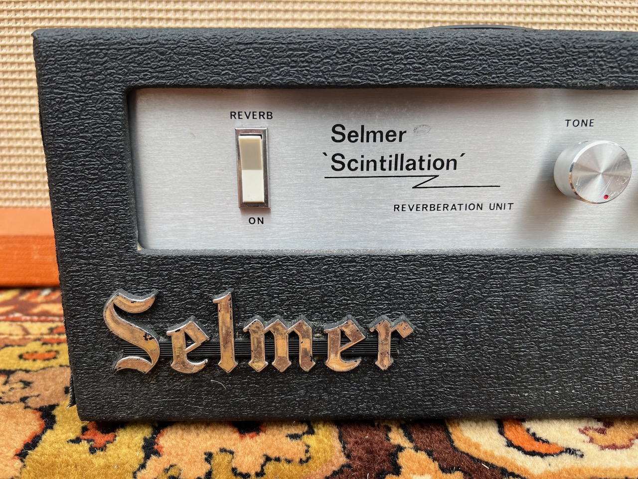 Vintage 1970s Selmer Scintillation Reverb Reverberation Unit Vintage 1970s Selmer Scintillation Reverb Reverberation Unit