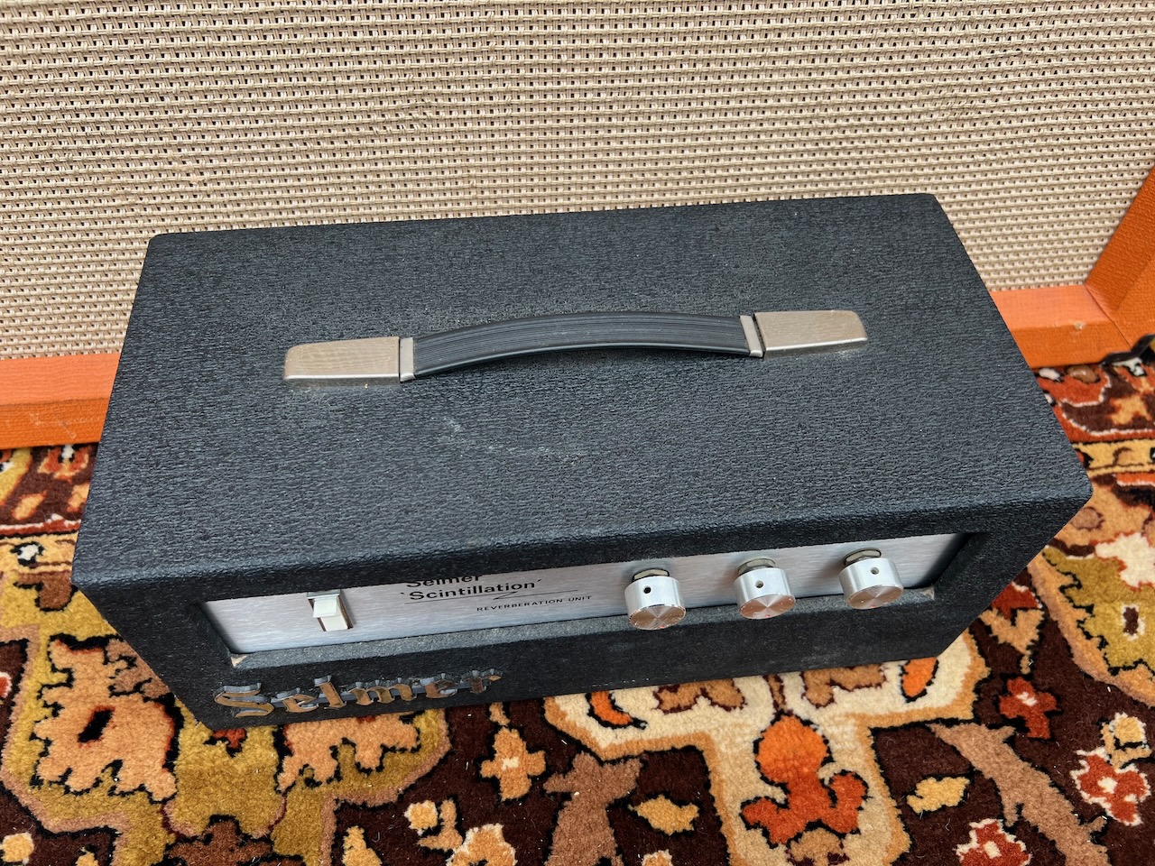 Vintage 1970s Selmer Scintillation Reverb Reverberation Unit Vintage 1970s Selmer Scintillation Reverb Reverberation Unit