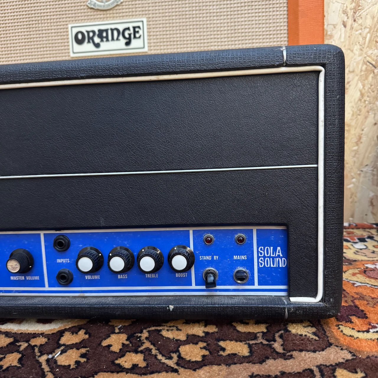 Vintage 1970s Sola Sound 100w Hiwatt Dave Roffey Valve Amplifier Vintage 1970s Sola Sound 100w Hiwatt Dave Roffey Valve Amplifier