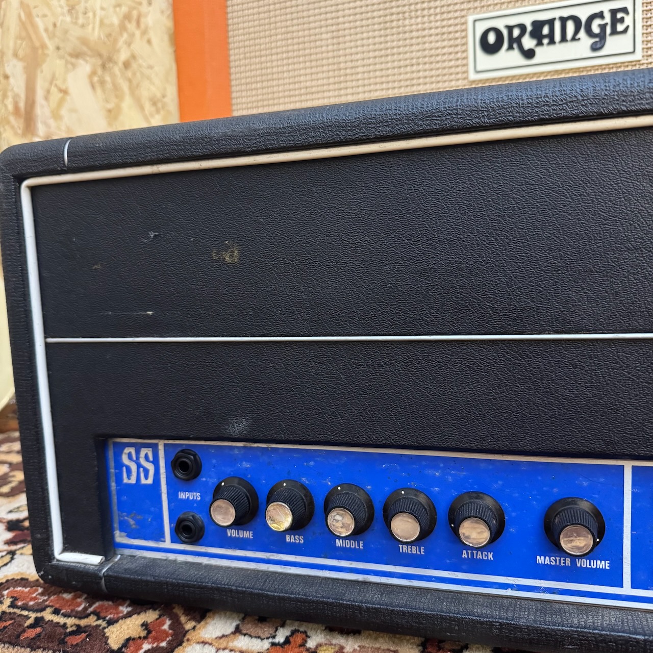 Vintage 1970s Sola Sound 100w Hiwatt Dave Roffey Valve Amplifier Vintage 1970s Sola Sound 100w Hiwatt Dave Roffey Valve Amplifier