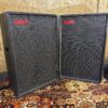 Vintage 1970s WEM Super Dual 12 2x12 Amplifier Cabinets Ex Allan Gordon