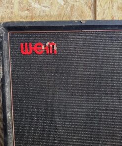 Vintage 1970s WEM Super Dual 12 2x12 Amplifier Cabinets Ex Allan Gordon