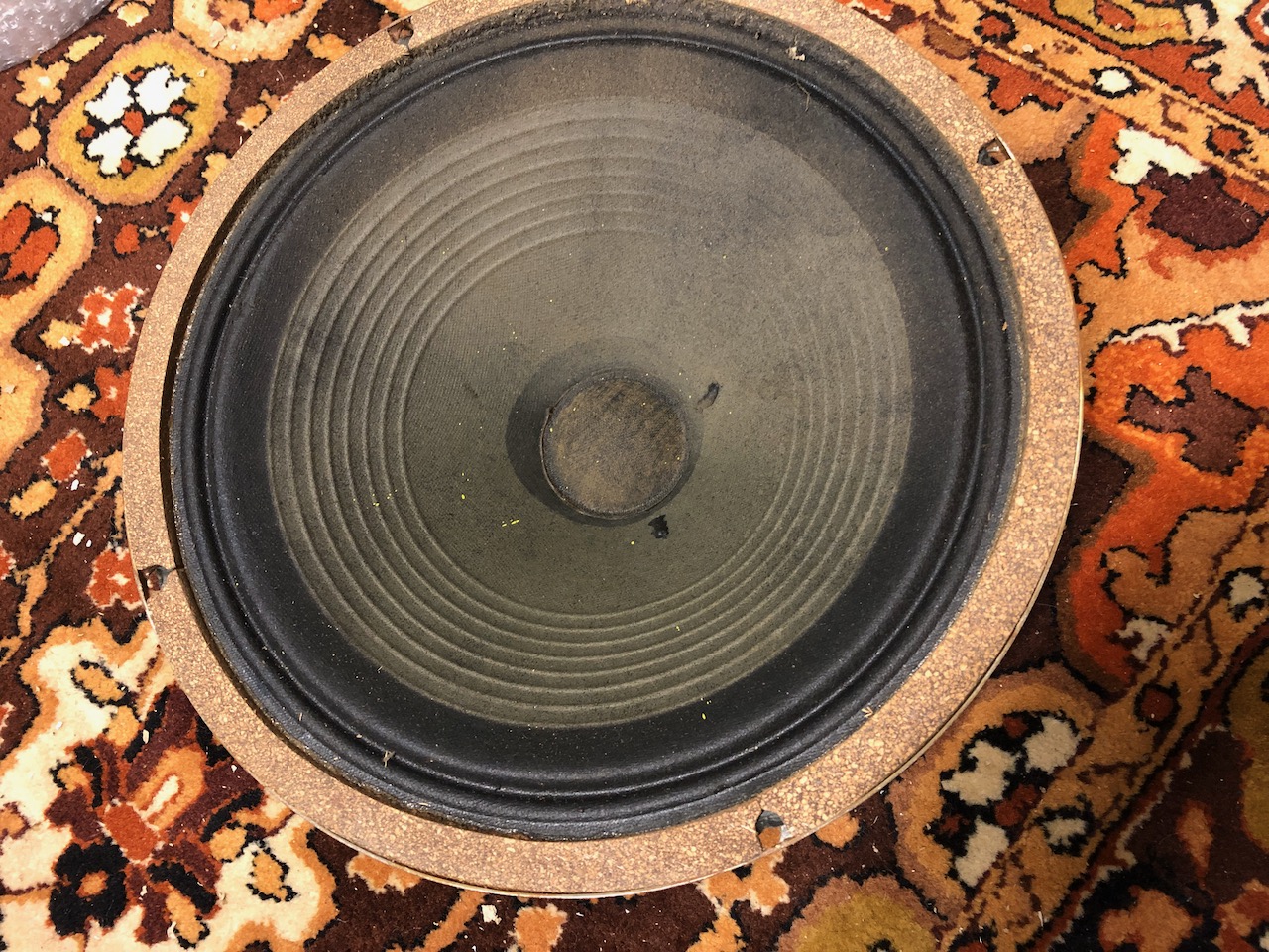 Vintage 1971 Celestion G12M T1221 12" 25w Guitar Greenback Speaker Vintage 1971 Celestion G12M T1221 12" 25w Guitar Greenback Speaker